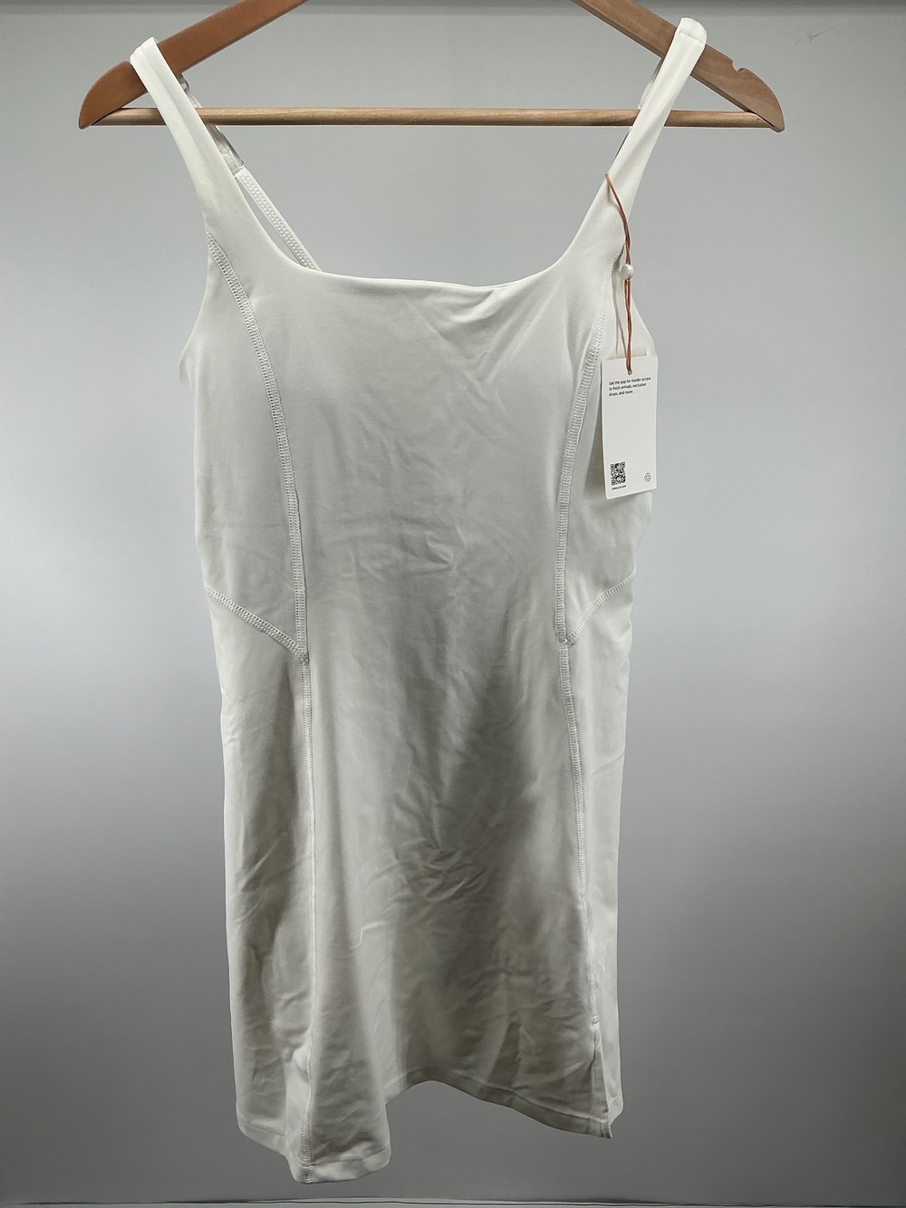 Power-Up Square Neck Dress